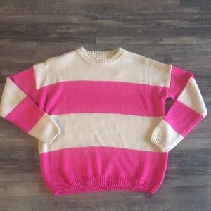 Newbury Kustom color block cozy knit sweater small